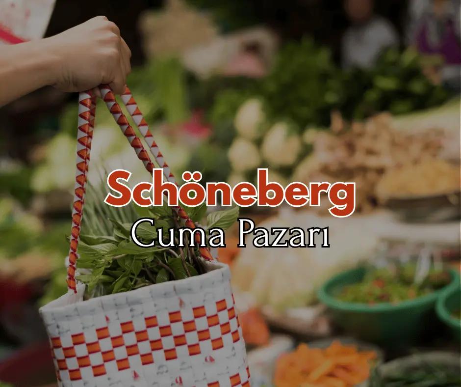 Berlin Schöneberg Türk Pazarı (Cuma Pazarı)