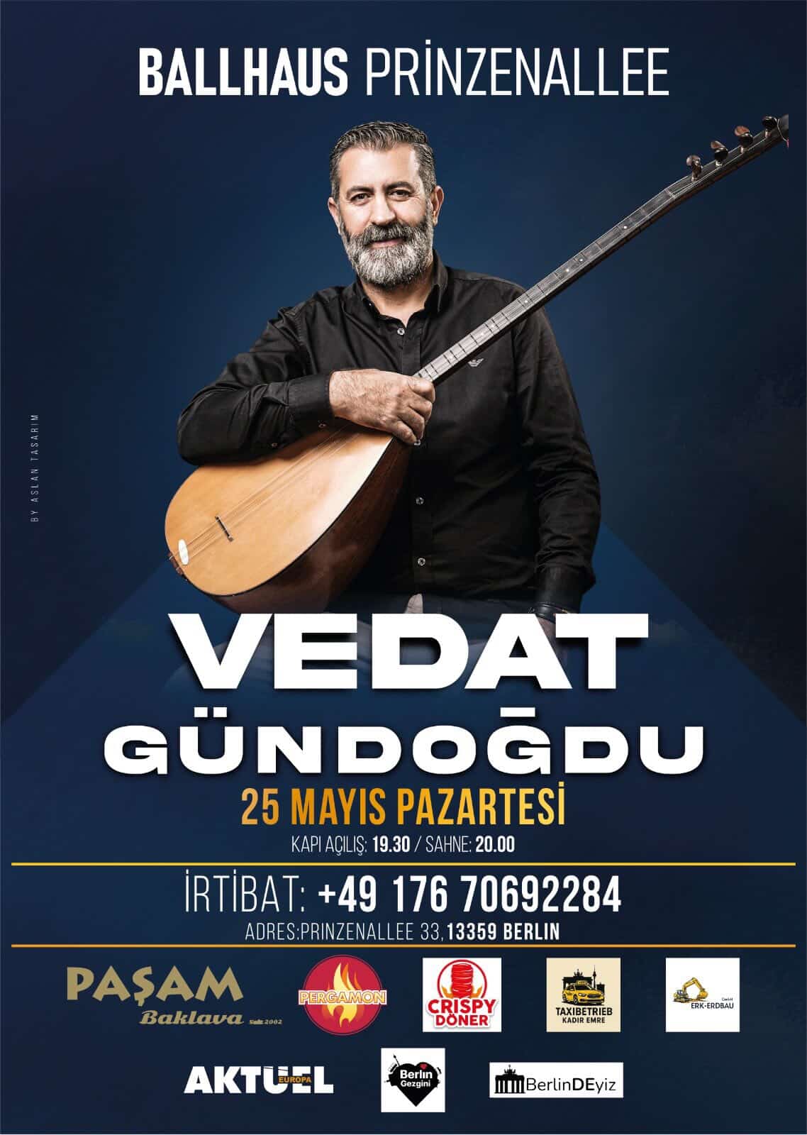 Vedat Gündoğdu Berlin Konseri 2026