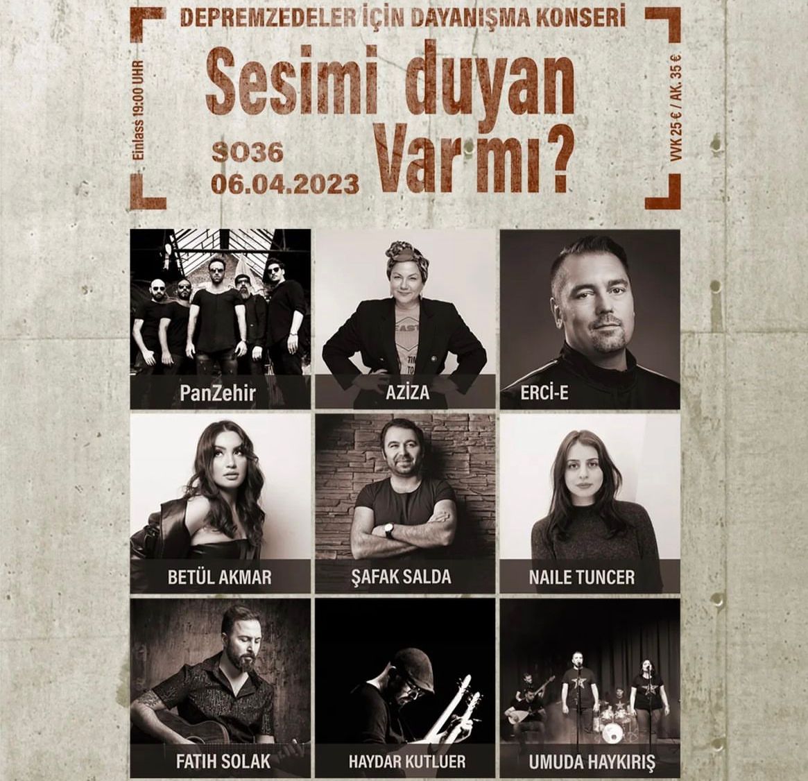 Sesimi Duyan Var Mı? (Dayanışma Konseri)