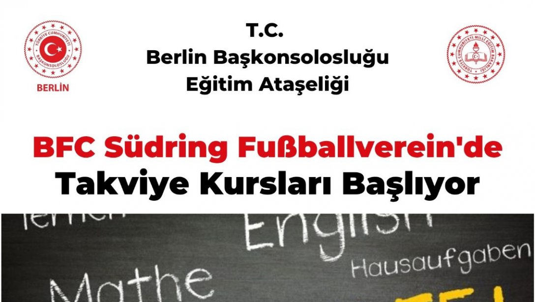 Berlin Başkonsolosluk Enstrüman ve Takviye Kursu