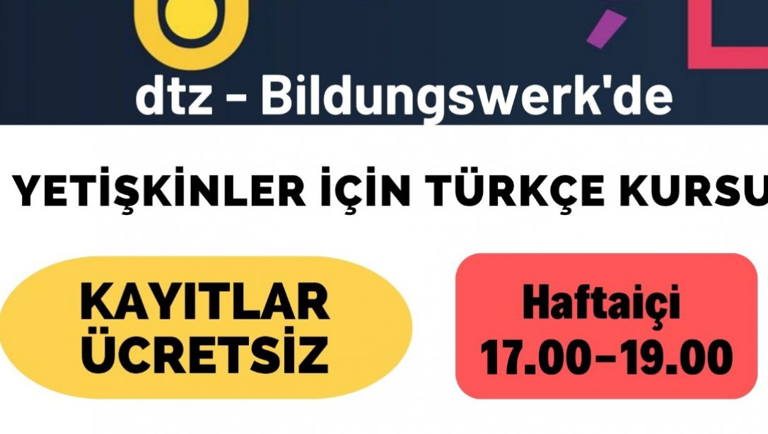 Berlin Başkonsolosluk Yetişkinler Türkçe Kursu